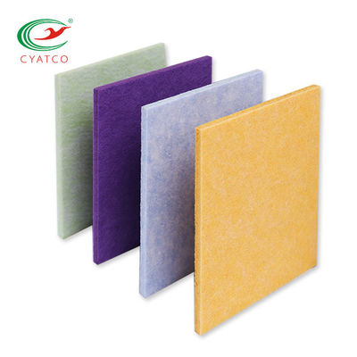 Geruchlose stabile akustische Holzfaserplatte, Mehrfarben-Polyester-Schallabsorption