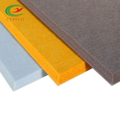 Geruchlose stabile akustische Holzfaserplatte, Mehrfarben-Polyester-Schallabsorption