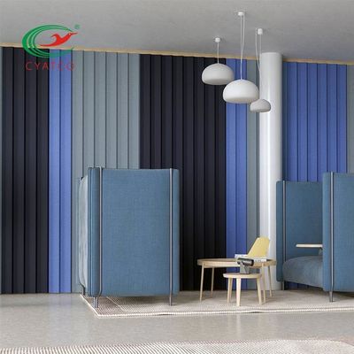 Aufbereitetes HAUSTIER 3D Polyester-akustische Platte Mildewproof-langlebiges Gut