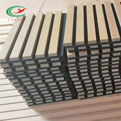 Wärmedämmung der Polyester-hölzerne Ton-akustischen Platten-2400x600mm