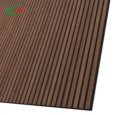 Ungiftige harmlose akustische hölzerne Latten-Platten, feuerverzögernde akustische Decken-Latten