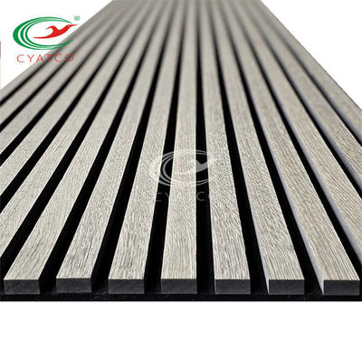 Geruchloses dauerhaftes akustisches Wand die hölzernen, akustischen hölzernen Latten-Innenwände