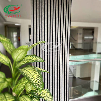 Geruchloses dauerhaftes akustisches Wand die hölzernen, akustischen hölzernen Latten-Innenwände