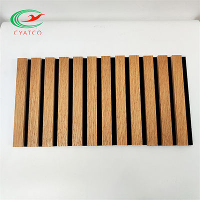 Decken-Holz-akustisches Wände praktisches MDF-Polyester-Material