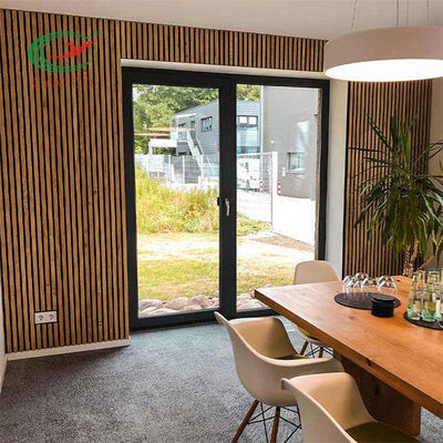 Latten-Wand-vielseitigespraktisches Walnuss MDF hölzernes für Büro
