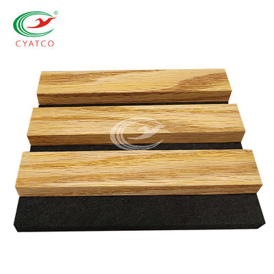 Dekoratives Furnierholz-akustische Latten-Wand haltbar