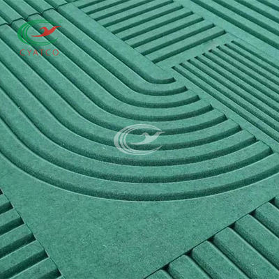Geschnitztes geglaubtes Wand-leichtes Schallabsorptions-Innenlanglebiges Gut
