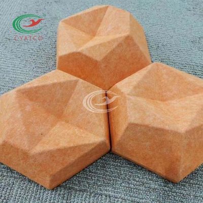 Theater-Wand HAUSTIER Hexagon-akustische Platten Mildewproof-Schallabsorption