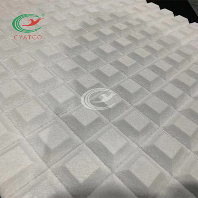 Würfel 3D maserte die Polyester-akustische Platte, die für KTV schalldicht ist
