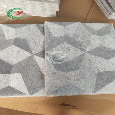 Stabiles harmloses 3D Diamond Wall Panels, Mehrfarbenaudioabsorptions-Blätter