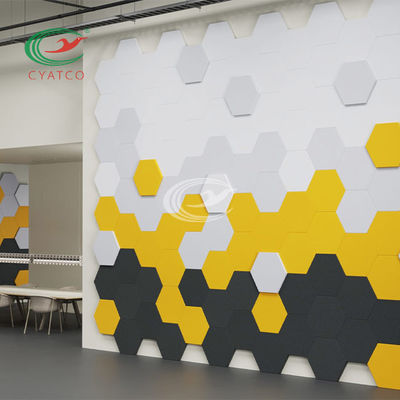 Praktisches harmloses Hexagon-schalldichte Platten, akustische Hexagon-Fliesen Mildewproof