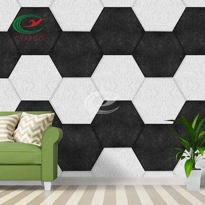 Recyceltes Polymer Moderne akustische Wandplatte Klasse A ASTM E84 40+ Farben