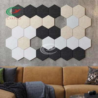 Recyceltes Polymer Moderne akustische Wandplatte Klasse A ASTM E84 40+ Farben