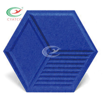 Praktisches harmloses Hexagon-schalldichte Platten, akustische Hexagon-Fliesen Mildewproof