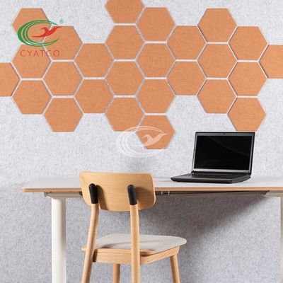 Flammhemmender Hexagon-akustische Platten-Stall feuchtigkeitsfest