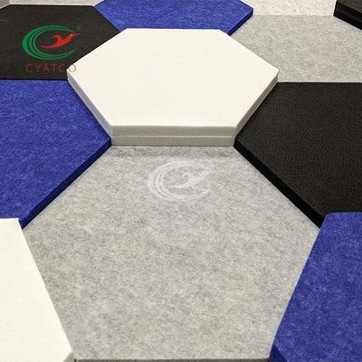 Dauerhaftes HAUSTIER geglaubter Hexagon-akustische Platten-Leichtgewichtler flammhemmend