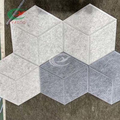 Feuerfestes ungiftiges Hexagon-solide Platten, Vielzweckhexagon-akustische Fliesen
