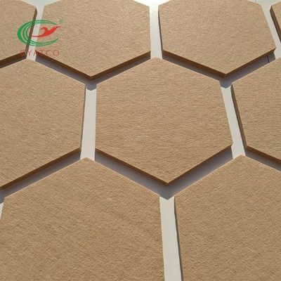 Flammhemmender Hexagon-akustische Platten-Stall feuchtigkeitsfest