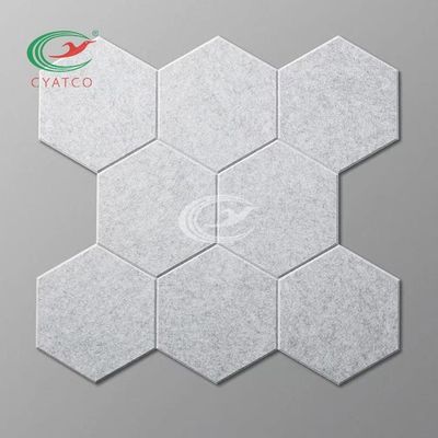Feuerfestes ungiftiges Hexagon-solide Platten, Vielzweckhexagon-akustische Fliesen