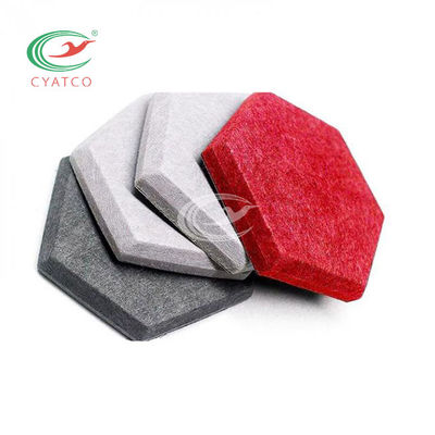 Theater-Wand HAUSTIER Hexagon-akustische Platten Mildewproof-Schallabsorption