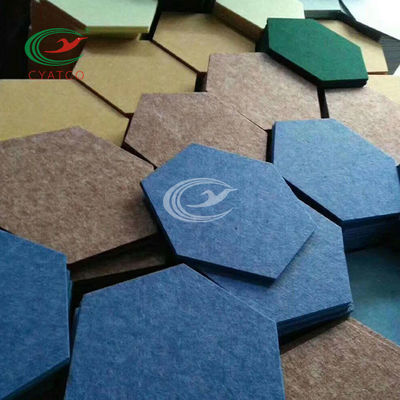 Flammhemmender Hexagon-akustische Platten-Stall feuchtigkeitsfest