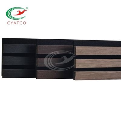 3D-Holz-Schieferwand Multifunktionales einzigartiges Fluted-Wandfeld Holzkorngitter Innenfeldfeldfeld