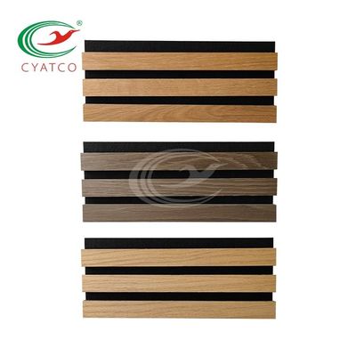3D-Holz-Schieferwand Multifunktionales einzigartiges Fluted-Wandfeld Holzkorngitter Innenfeldfeldfeld