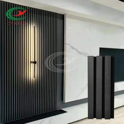 2400mm x 605mm akustische Wände für Innenschallabsorptions-Dekor