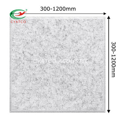 9mm Polyeaterfaser Lärmreduzierende Felt Wandplatten Schlagfestigkeit Schallschutz Polsterung