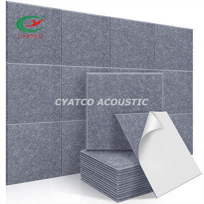 CYATCO 12&quot;X 12&quot; Quadratfaserwandplatte Schalldicht Schaumplatten leicht zu schneiden Größe